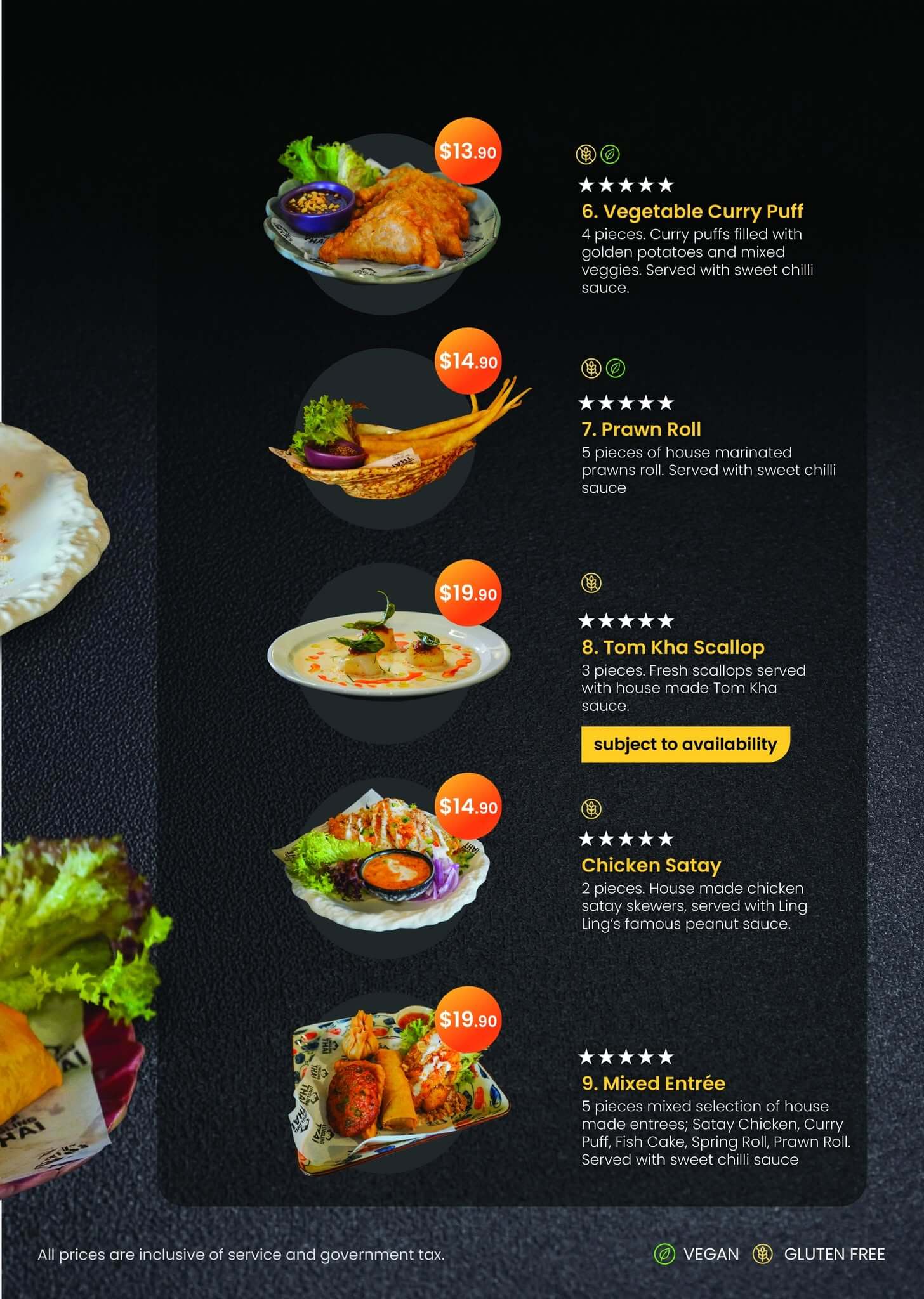 Menu Page